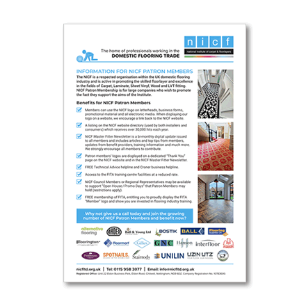 Benefits of NICF membership